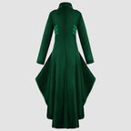 Women Gothic Steampunk Button Corset Costume Coat Tailcoat Jacket Overcoat