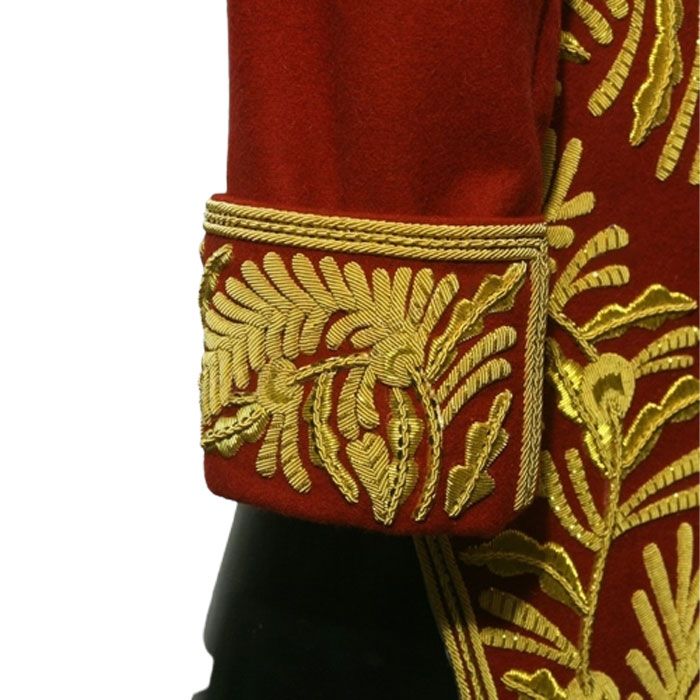 Hand Made Embroidery British Court Levee Jacket