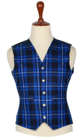 Traditional Scottish American Patriot 5 Buttons Tartan Waistcoat