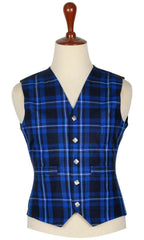 Traditional Scottish American Patriot 5 Buttons Tartan Waistcoat