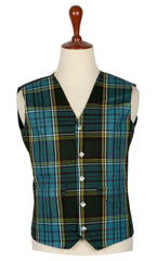 Traditional Scottish Anderson 5 Buttons Tartan Waistcoat