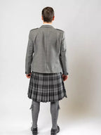 Strathearn Light Grey Jacket Kilt & Waistcoat
