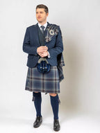 Midnight Tweed Jacket Kilt & Waistcoat