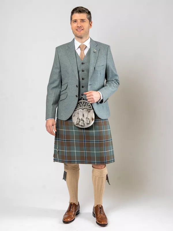 Strathearn Lovat Blue Jacket Kilt & Waistcoat