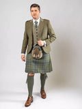 Green Jacket & Isle Waistcoat Kilt Set