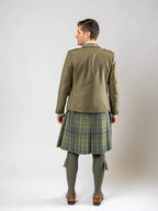 Green Jacket & Isle Waistcoat Kilt Set