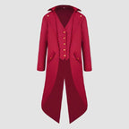 New Yan Dream Men's Gothic Medieval Tailcoat Jacket Steampunk